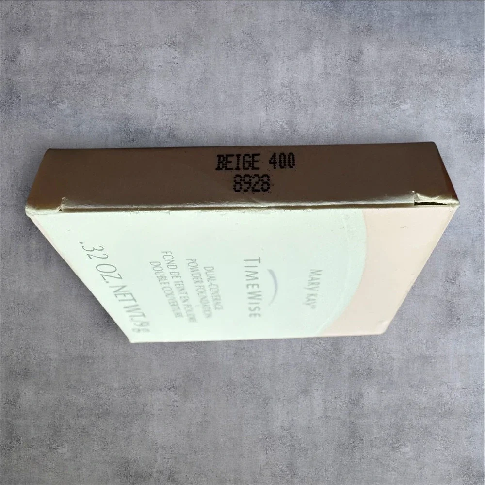 Mary Kay Dual-Coverage Powder Foundation 8928 Beige 400 TimeWise .32oz NIB‎ NEW